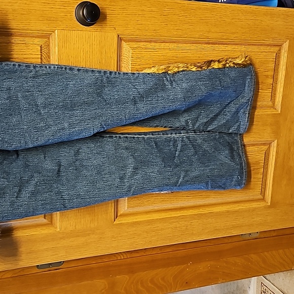 BX BoomX Denim Coveralls with Fur Trim and 1996 wing patches. Jumpsuit Overalls. - Picture 10 of 13